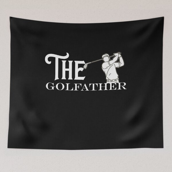 Item preview, The GOLFATHER GOLF FATHER Tshirt - Mens Black Golfing Golfer T Shirt designed and sold by sirrab.