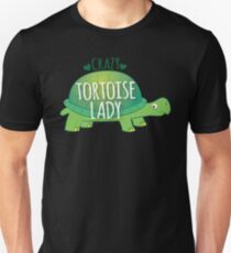 Crazy Tortoise lady Unisex T-Shirt