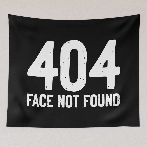 Item preview, 404 Face Not Found Error Message 2020 designed and sold by Sour Soul.
