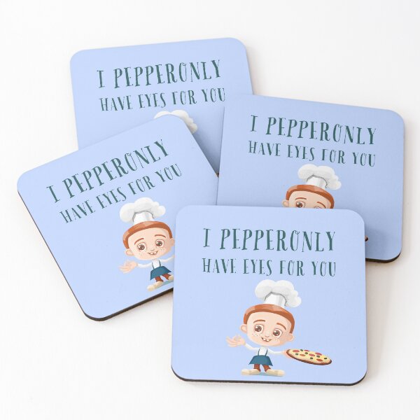 Item preview, I PepperOnly have eyes for you, one bite pizza designed and sold by Happy  Soul Store.