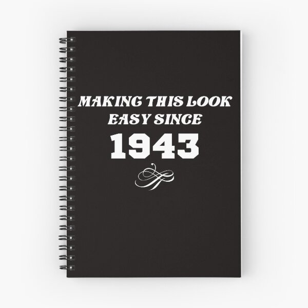 Item preview, Making this look easy since 1943 Birthday  designed and sold by FunTee's.