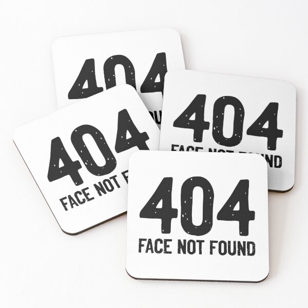 Item preview, 404 Face Not Found Error Message Coronavirus designed and sold by Sour Soul.