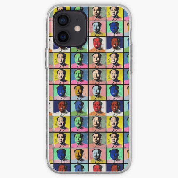 Mao Zedong Andy Warhol Pop Art Artist Portrait Seamless Wallpaper Iphone Case Cover By Ibljutiy Redbubble