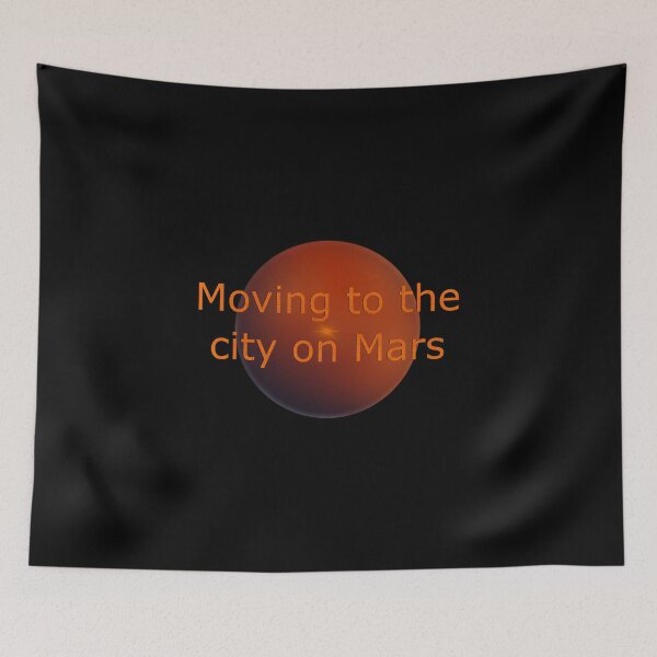 Item preview, Moving to the city of Mars  designed and sold by irmasarts.