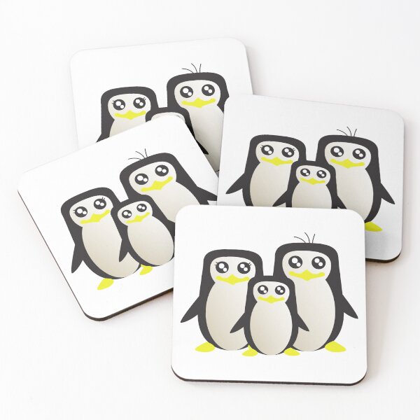 Item preview, Cute Penguins Family Arctic Snow Winter Antarctica designed and sold by treasure-crafts.