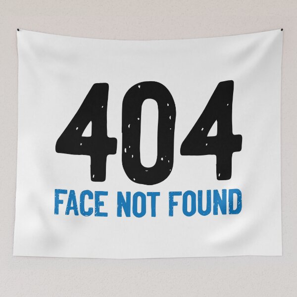 Item preview, 404 Face Not Found Error Message Epidemic designed and sold by Sour Soul.