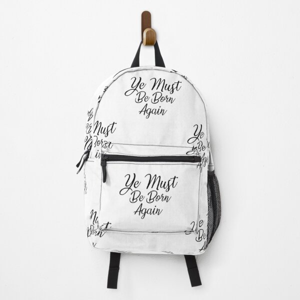Item preview, Ye Must Be Born Again Scripture Quote designed and sold by AritraSur.