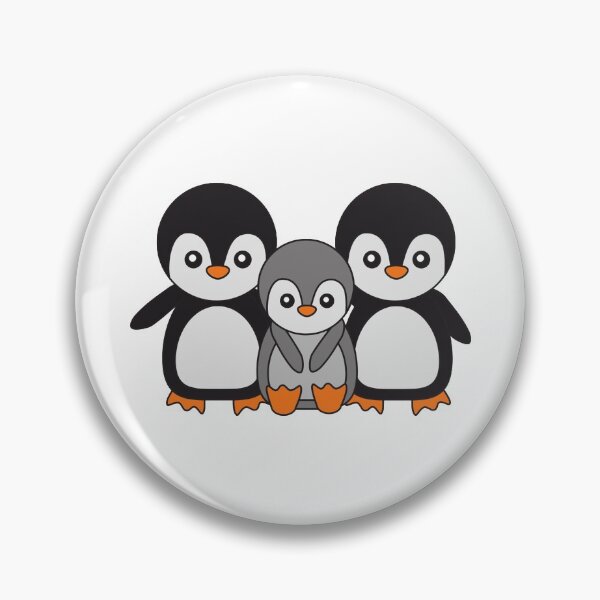 Item preview, Cute Penguins Family Arctic Snow Winter Antarctica designed and sold by treasure-crafts.