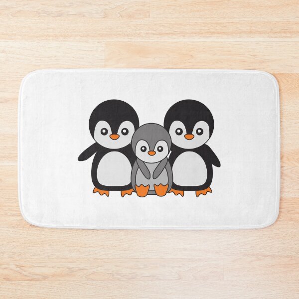 Item preview, Cute Penguins Family Arctic Snow Winter Antarctica designed and sold by treasure-crafts.