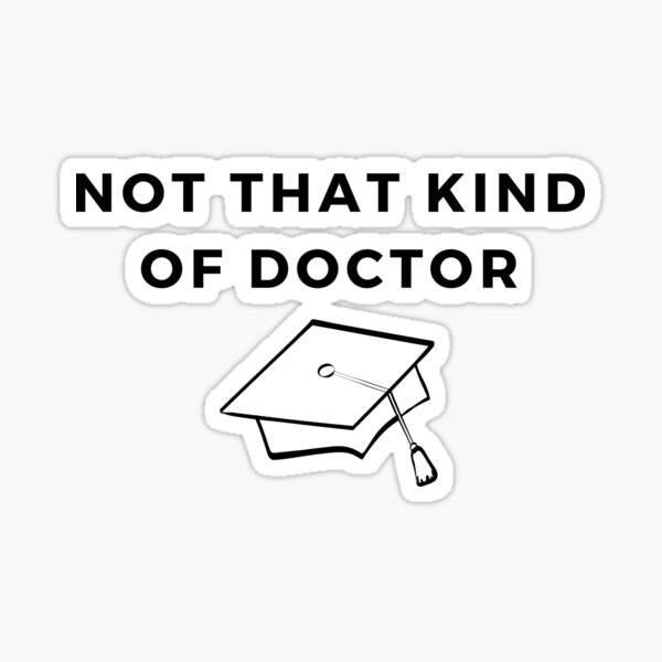 Item preview, Not That Kind Of doctor, graduation cap designed and sold by diyanemo2830.