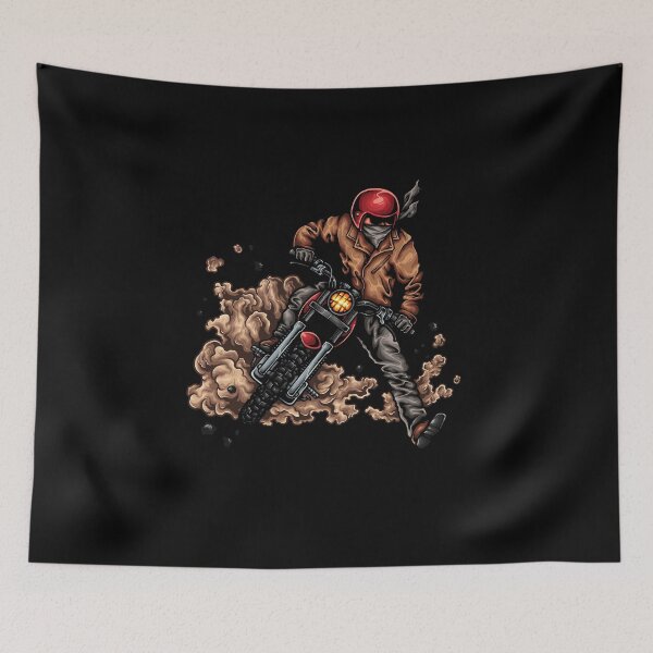 Item preview, Ride Wild Motorcycle designed and sold by MisterGooseShop.