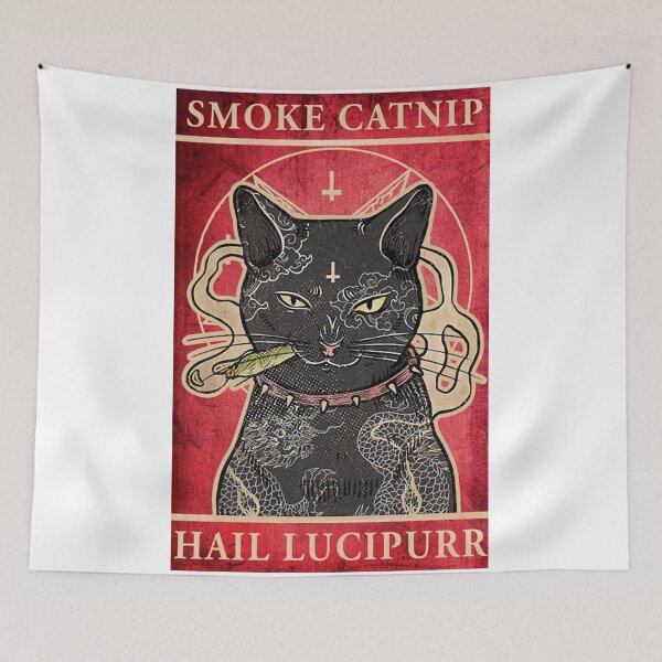 Item preview, Cat Smoke Cantnip Hair Lucipurr designed and sold by frimskait.
