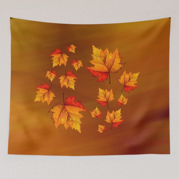 Item preview, Autumn is Here. Leaves are Falling.  designed and sold by RitaLaiArt.