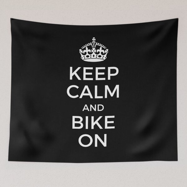 Item preview, Keep Calm And Bike On designed and sold by vibrantyy.