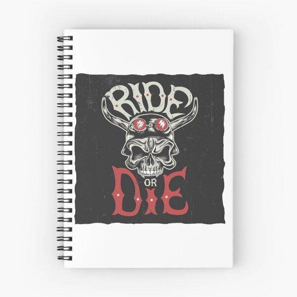 Item preview, Ride or Die Motorcycle designed and sold by MisterGooseShop.