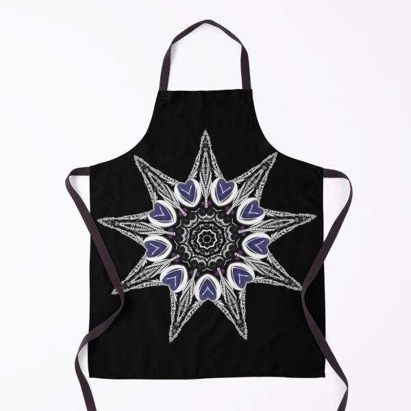 Item preview, Biomech Mandala Kaleidoscope nine point star designed and sold by IMNIUM.