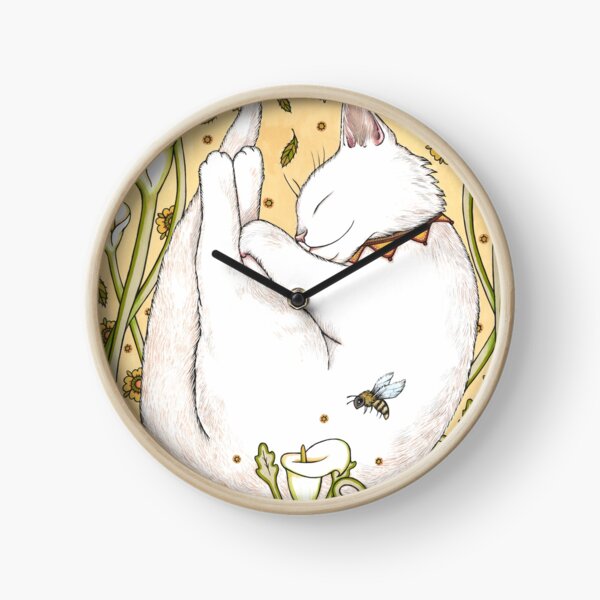 Butterflies and Bees Clock