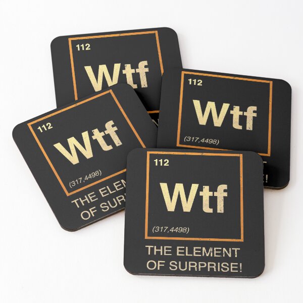 Item preview, Wtf The Element Of Surprise designed and sold by veggdesign.