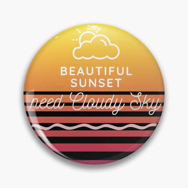 Item preview, beautiful sunset need cloudy sky designed and sold by ShopThousand.