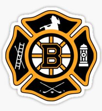 Boston Fire - Bruins style Sticker