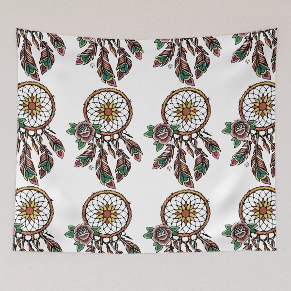 Item preview, dreamcatcher designed and sold by talvutattoo.