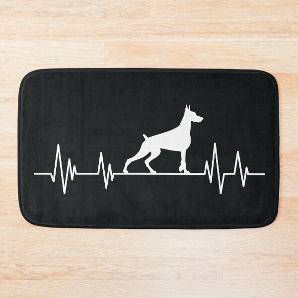 Item preview, doberman Heartbeat dog Heartbeat doberman Silhouette designed and sold by ELmezz.
