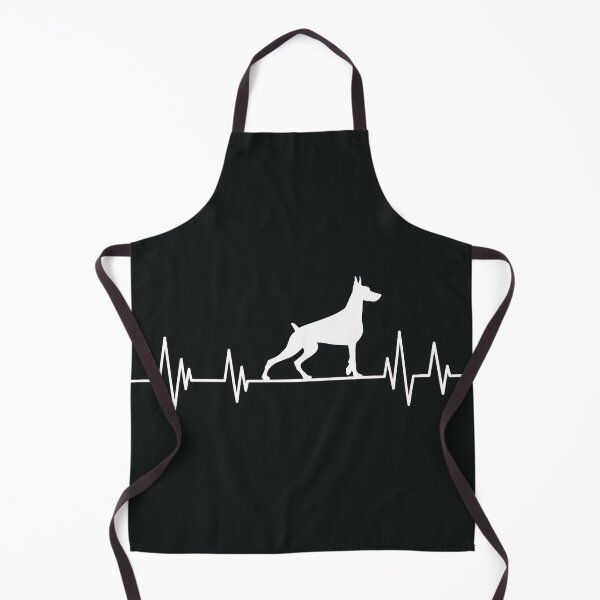 Item preview, doberman Heartbeat dog Heartbeat doberman Silhouette designed and sold by ELmezz.