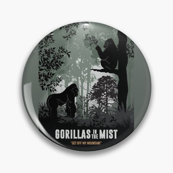 Item preview, Gorillas in the Mist - Alternative Movie Poster designed and sold by MoviePosterBoy.