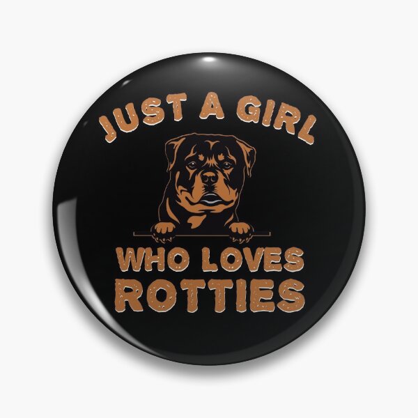 Artikelvorschau, Nur ein Mädchen, das Rotties liebt entworfen und verkauft von preefocus.