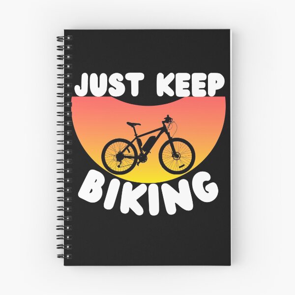 Item preview, Just Keep Biking designed and sold by Vibing-Right.