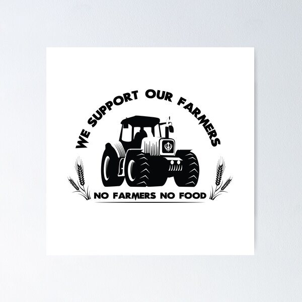 Item preview, We Support Our Farmers (Artwork in support for farmers) designed and sold by guri386.