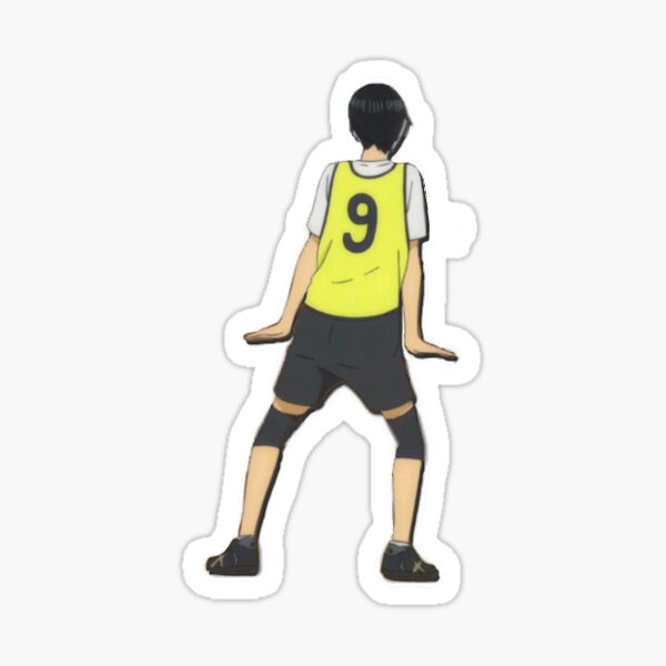 Kageyama is an adorable nerd Sticker