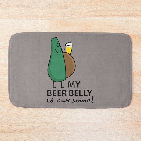 Item preview, Beer beer belly avocado designed and sold by spontania.
