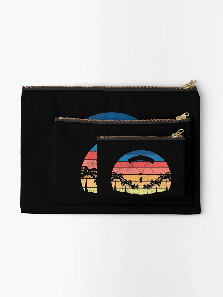 Thumbnail 2 of 4, Zipper Pouch, Skydiving designed and sold by Express YRSLF.