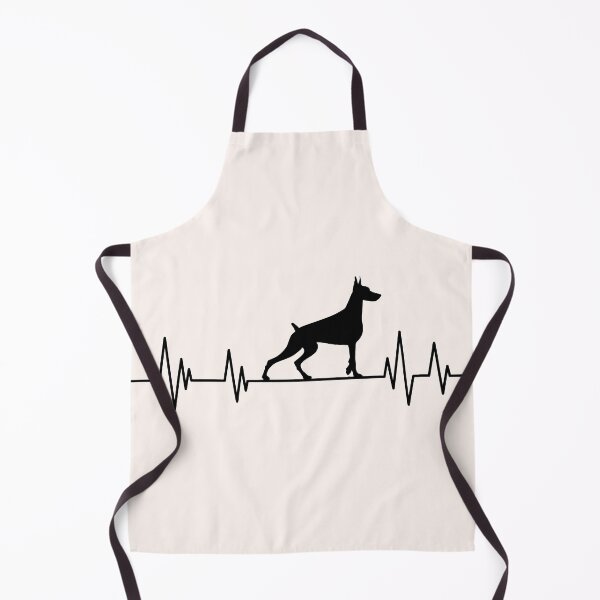 Item preview, doberman Heartbeat dog Heartbeat doberman Silhouette designed and sold by ELmezz.