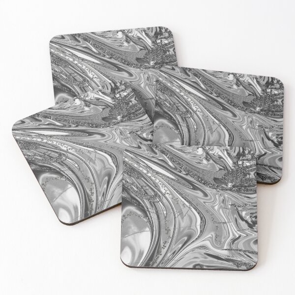 Item preview, Dark Stone Marble & Crushed Glitter designed and sold by ReesDesigns.
