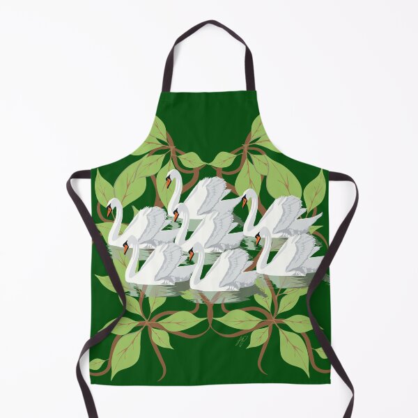 Item preview, 12 Days of Christmas: Seven Swans A Swimming designed and sold by GingkoDragon.