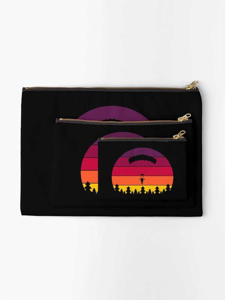 Thumbnail 2 of 4, Zipper Pouch, Skydiving designed and sold by Express YRSLF.