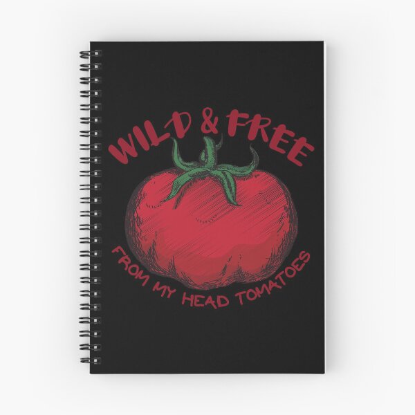 Item preview, Wild and Free From My Head Tomatoes, Funny Gift for Adults and Kids. designed and sold by AmazingEcraft.