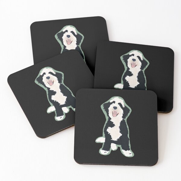 Item preview, Bernedoodle-Green designed and sold by wishfulwags.