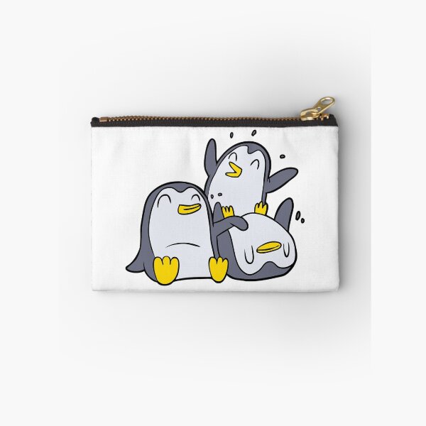 Item preview, Penguin Friends Enjoying Antarctica Winter Snow Sports designed and sold by treasure-crafts.