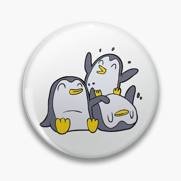 Item preview, Penguin Friends Enjoying Antarctica Winter Snow Sports designed and sold by treasure-crafts.