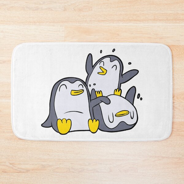 Item preview, Penguin Friends Enjoying Antarctica Winter Snow Sports designed and sold by treasure-crafts.