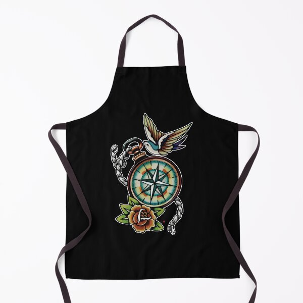Item preview, compass bird designed and sold by talvutattoo.