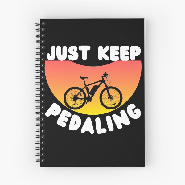 Item preview, Just Keep Biking designed and sold by Vibing-Right.