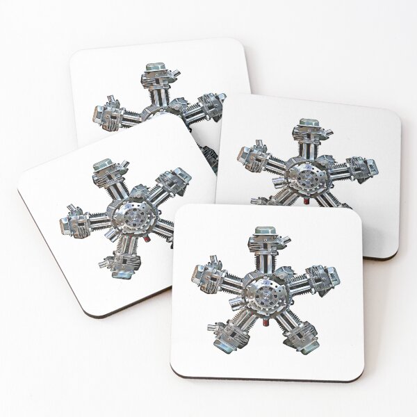 Item preview, Radial Engine Cartoon designed and sold by Auto-Prints.