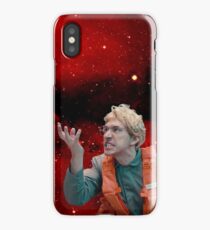 Angry Space Boy iPhone Case