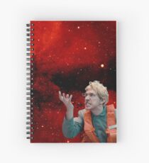 Angry Space Boy Spiral Notebook