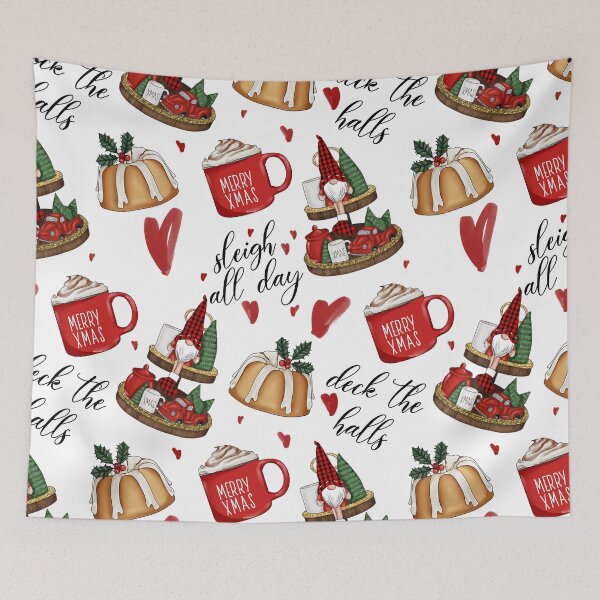 Item preview, Christmas Seamless Pattern Set Graphic  designed and sold by Openspace2020.