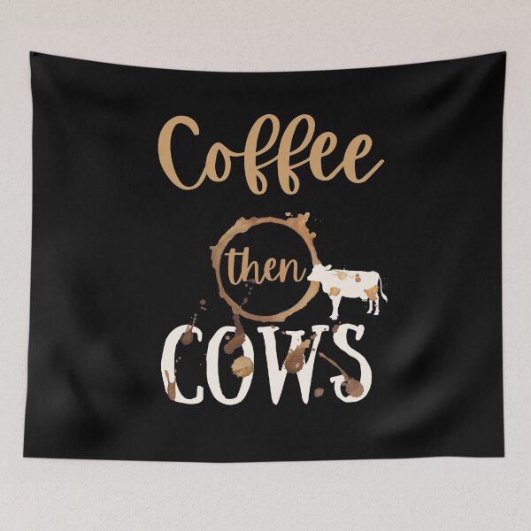 Item preview, Coffee then Cows designed and sold by MariusMunteanu.